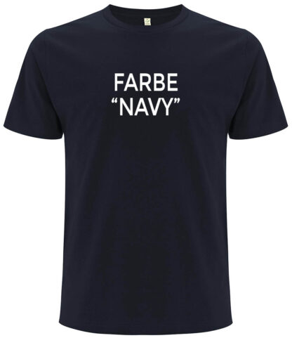 T-Shirt Farbe: Navy