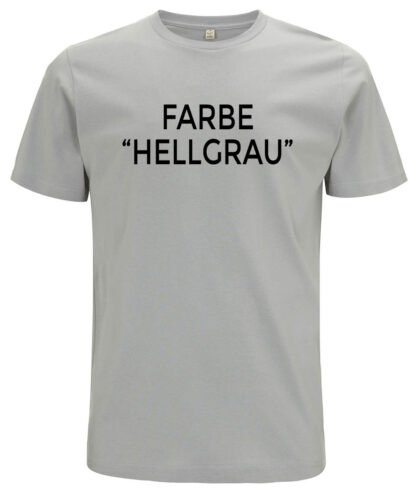 T-Shirt Farbe: Hellgrau